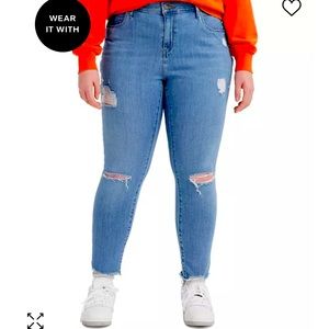 Trendy Plus Size 721 High-Rise Skinny Jeans